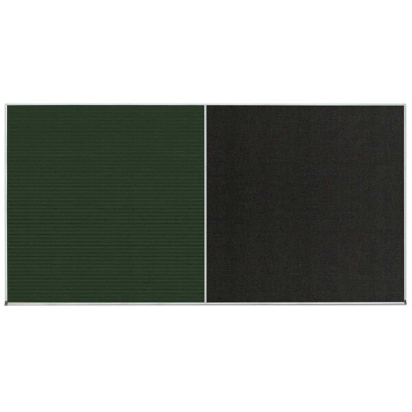 Enclosed Corkboard, 1 Door, 18"x24", 4" Fra